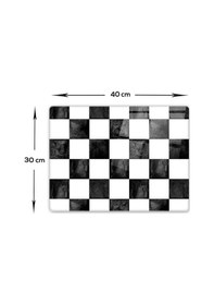 Resim Damalı Desen | Cam Kesme Tahtası - Cam Kesme Tablası | 30cm x 40 