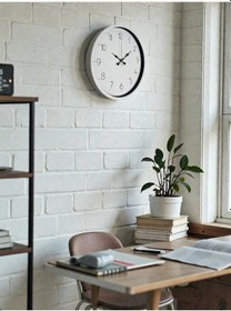 Resim 36 Cm Beyaz Dekoratif Duvar Saati Diğer 