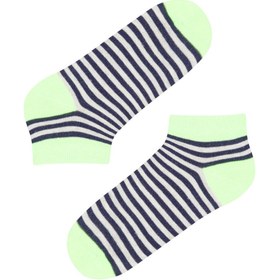 Resim Penti Erkek Çocuk Neon Striped 2li Patik Çorap 