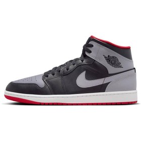 Resim Air Jordan 1 Mid Erkek Basketbol Ayakkabısı 