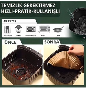 Resim Kanonik Education Fritöz Pişirme Kağıdı 50 Adet 