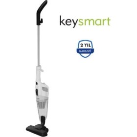 Resim Beyaz Kablolu Dikey Elektrikli Süpürge KEY910, Güçlü ve Kullanışlı Temizlik Cihazı 