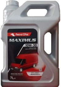 Resim Petrol Ofisi Maximus 10W-30 Sentetik Dizel Motor Yağı 7 L 