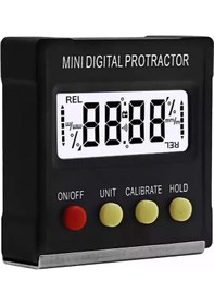 Resim 360 Derece Mini Dijital Protraktor Mıknatıslı Eğim Açı Ölçer 49 