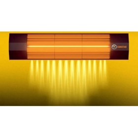 Resim Sunstar Yeni Nesil Halojen Isıtıcı Iç Ortam 1800 Watt Sarı 