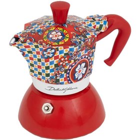 Resim Bialetti Dolce&Gabbana Moka Pot İndüksiyon 2 Cup 