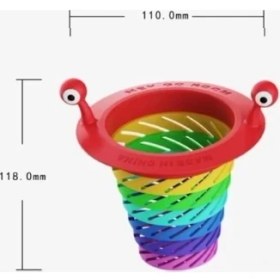 Resim MiraLive Renkli 6 Kademeli Lavabo Süzgeci 