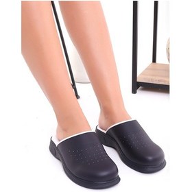 Resim Hipokrat Hp600 Ortopedik Sabo Terlik Doktor Hemşire Hastane Aşçı İş Terliği Lacivert 