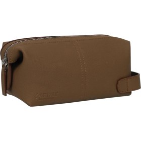 Resim Hype Store Dopp Kit Kahverengi Seyahat Çantası 20X10X10 Cm Kişisel Bakım için Şık Tasarım 