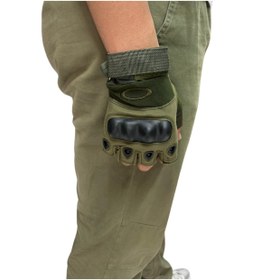 Resim Blackhawk Tactical Outdoor Kesik Parmaksız Eldiven Dağcı Sporcu Bisikletçi Kemik Eldiveni 