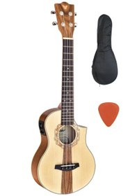 Resim Valler UTC60CEQ Elektro Tenor Ukulele 