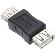 Resim Ti-Mesh Usb F-F Adapter Connector A Female To A Female Black 