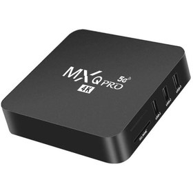 Resim MXQ Mx Pro 4k Android 11.1 -3840x2160 Çözünürlük H265 4 Çekirdek Işlemci Tv Box 