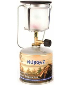 Resim Nurgaz Olympos Kamp Lambası 450Gr Kartuşlu Çok Renkli 