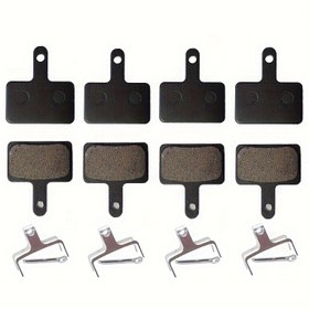 Resim 4 Çift Dağ Bisikleti Reçine Fren Pedleri Shimano B01S MT200 M400 MT500 M315 M525 M575 M4050 Acera Alivio Deore / Orion Auriga Pro için Uygun. 