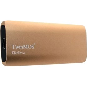 Resim Twinmos 512GB Taşınabilir External SSD USB 3.2/type-C (Gold) 