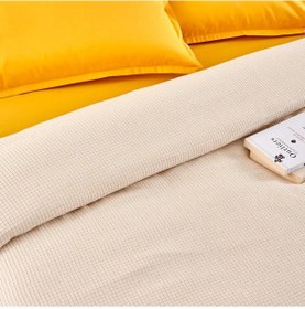 Resim Taç Bamboo Dreams Private Pike Takımı Plain Sarı Çift Kişilik Sarı 