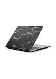 Resim Apple Uyumlu MacBook Pro Retina 13 İnç Kılıf A1502 A1425 Mermer Desen Mat Sert Kapak Uv Baskı Beyaz 