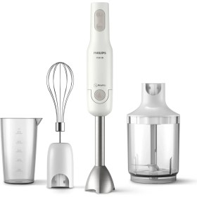 Resim 700W Metal Çubuklu, Promix, 0.5l, Büyük Doğrayıcı, Çırpıcı, Beyaz, 3-Pin, 2 Yıl Garanti 