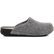 Resim KOCAMANLAR Bento K-12115 Ev Terliği Ortapedik Erkek Terlik GRİ 