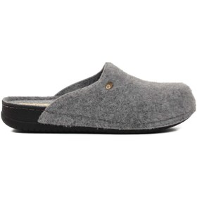 Resim KOCAMANLAR Bento K-12115 Ev Terliği Ortapedik Erkek Terlik GRİ 