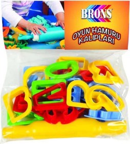 Resim Brons Oyun Hamuru Kalıbı Br-473 Çok Renkli 