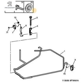 Resim Stepne Civatasi Peugeot 7615.27 