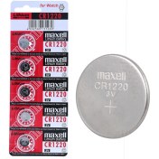 Resim Maxell CR1220 3 Volt Lityum 5li Düğme Pil 