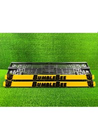 Resim Transformers Bumblebee Sarı 3d Kabrtmalı Pleksi Araba Plakalığı 1 Takım 
