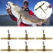 Resim Balıkçılık ekipmanları için Carp Balıkçılığı Aksesuarları Anti Tangle Sleeves Yan Bükümleri ile Döner Carp saç tokası Bağlantısı Helikopter Carp Rig Balık Taktiği Ekipmanları 