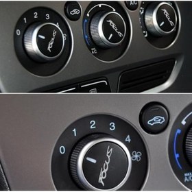 Resim Novahub Gümüş Ford Focus 3 2005-2014 Klima Anahtarı Dekor Seti 3 Adet Gümüş 