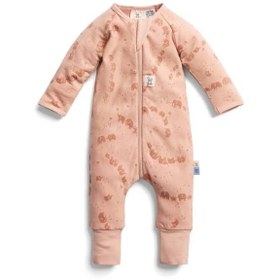 Resim ErgoPouch Organik Pamuklu Patikli Pijama Tulum 0.2 TOG Elephant Parade Pembe - Pembe / 3-6 Ay 