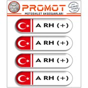 Resim PROMOT KAN GRUBU 3D STİCKER 4'LÜ 