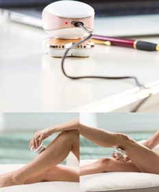 Resim Yu Su Tools Cilt Dostu 18K Altın Kaplama Şarjlı Tüy Temizleyici – LED Işıklı, , Ağrısız Epilasyon Uyumlu 