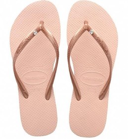 Resim Havaianas Slim Crystal SW II Kadın Parmak Arası Terlik 4145651-0076 - Pembe / 41-42 
