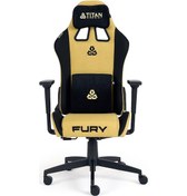 Resim Titanseat Fury Mustard Kumaş Oyuncu Koltuğu Hardal 