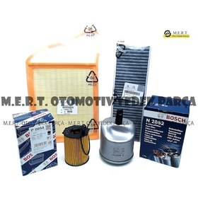 Resim Citroen C4 Picasso 1.6 E-Hdi Filtre Bakım Seti (2011-2015) 