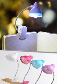 Resim Biyomak ® Yeni Ürün Masaüstü Klipsli Bükülebilir Kitap Okuma Led Işık 
