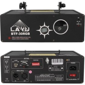 Resim Layu BTF-30RGB White 1.5W Rgb Animasyon ve Beam Lazer Sistemi 