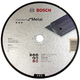 Resim Bosch 230x3.0 mm Standard For Metal Düz Aşındırıcı Disk - 2608603168 
