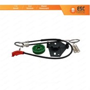 Resim VW Transporter T4 Caravelle 1990-2003 İçin Ön Sol Cam Kriko Seti 