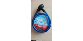 Resim KNT Zhongli Cable Lock 15X1000 mm Boyunda Dayanıklı Bisiklet ve Motor Kilidi 