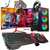 Resim Zeiron Stella X7 Ryzen 5 3600 16GB 256GB Ssd+1tb HDD RX550 23.8" Oyuncu Masaüstü Bilgisayar 
