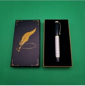 Resim Kenpazar Kutulu Metal Roller Kalem Dekoratif Hediyelik 