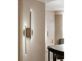 Resim Sare Aplik Kahverengi Modern Tasarım - Hol - Banyo - Mutfak - Salon-Yatak Odası Gün Işığı LED Aplik 