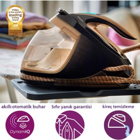 Resim Philips Perfectcare Elite Plus Sıfır Yanık Garantili Buhar Kazanlı Akıllı Ultra Hafif Ütü 