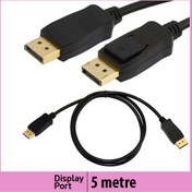 Resim Ti-Mesh Altın Kaplama Displayport Kablo - 5M 