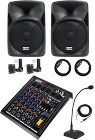 Resim Lastvoice Hall Paket-2 Ses Sistemi Mixer Hoparlör Paketi (kapalı Alan Toplantıları Için) 