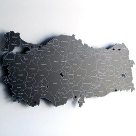 Resim UV Baskılı Metal Türkiye Haritası 