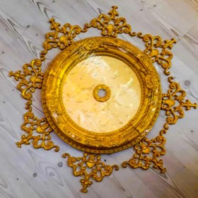 Resim Decogold Saray Tavan Motif 27 x 18 cm 4 Adet 